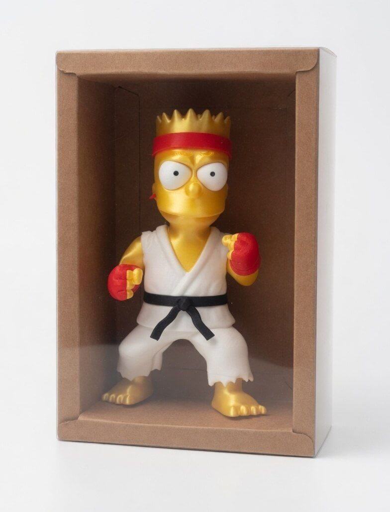 Second printed figure inside a matching presentation box with a transparent window